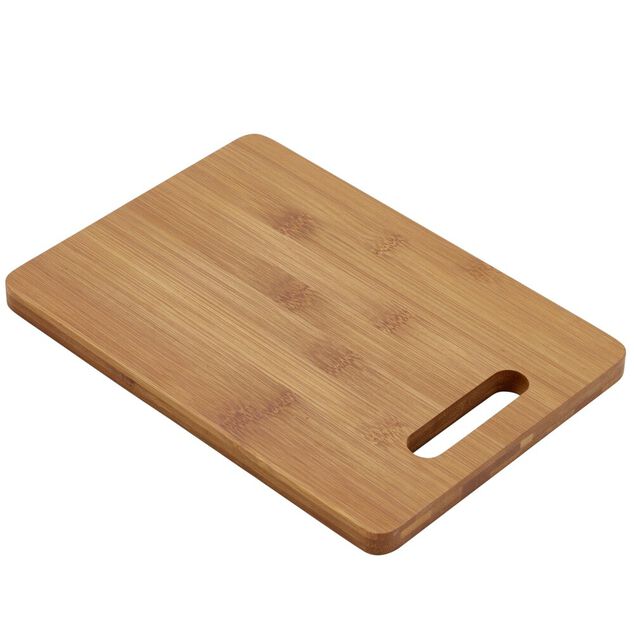 Planche &agrave; d&eacute;couper en bois 28x20x&Eacute;p1,5cm