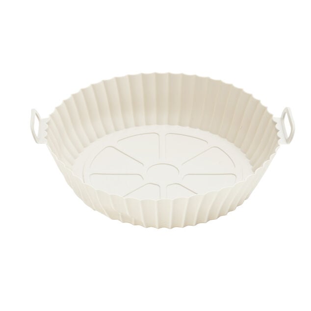 Moule en silicone rond &Oslash;20xH5cm sp&eacute;cial friteuse sans huile et four