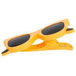 Clip pince serviette de plage forme lunettes x2