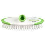 T&ecirc;te de balai brosse bord antichoc vert et blanc