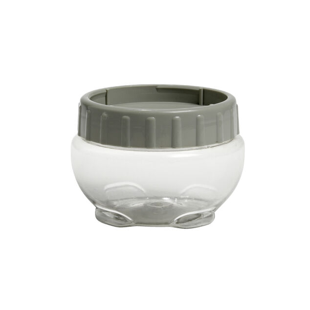 Bo&icirc;te de conservation transparente avec couvercle &agrave; visser 430ml