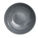 Assiette &agrave; soupe Madrid gr&egrave;s gris &Oslash;20cm