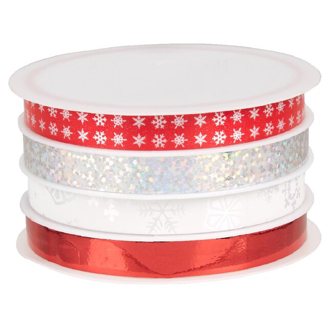 Ruban cadeau No&euml;l 5 m