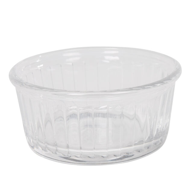 Ramequin individuel verre transparent x4