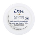 Cr&egrave;me Dove visage et corps nourrissante riche hydratation 48H 75ml