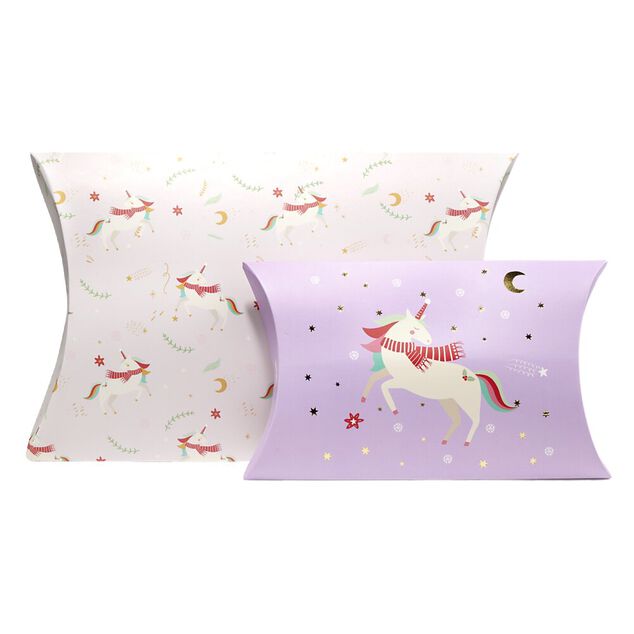 Boîte cadeau Noël berlingot enfant x2 18,5x29cm (2 modèles)