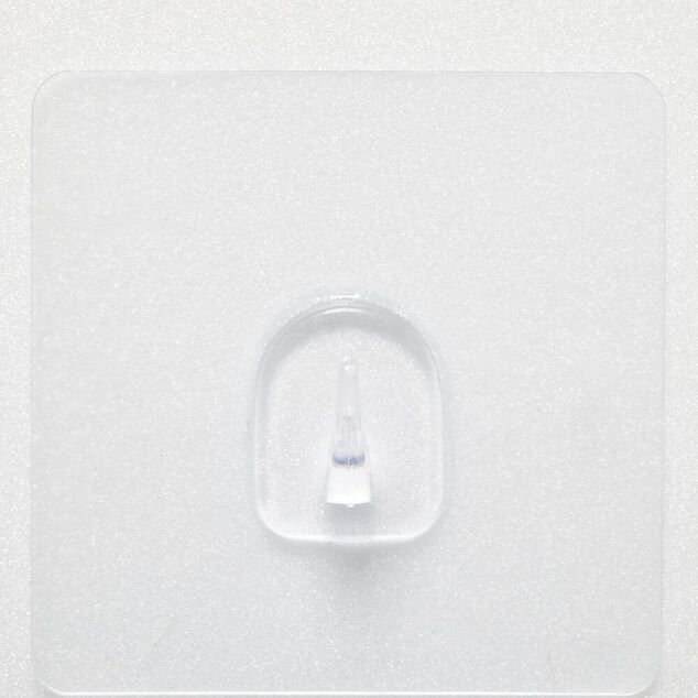 Crochet en plastique transparent