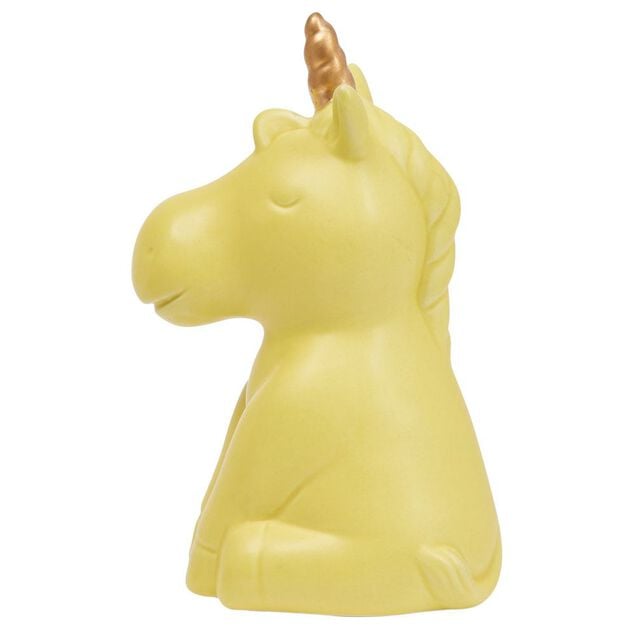 Licorne d&eacute;co c&eacute;ramique