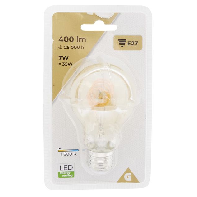 Ampoule d&eacute;co ambr&eacute;e A60 E27