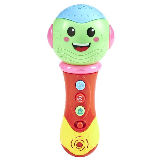 Jouet microphone lumi&egrave;re et son (2 mod&egrave;les)