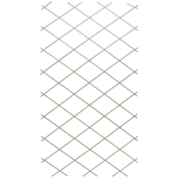 Treillis extensible PVC vert 200x100 cm