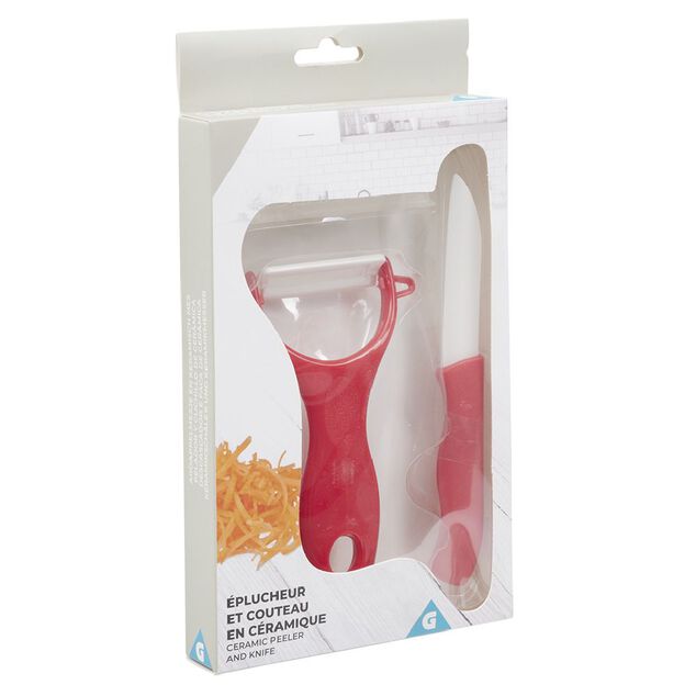 Éplucheur et couteau céramique