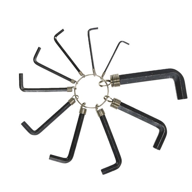 Jeu de 10 clés Allen