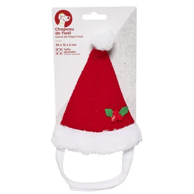 Bonnet de No&euml;l pour chien