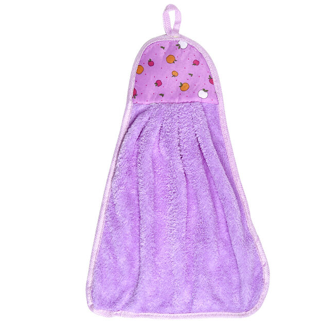 Lot de 5 essuie-mains 25x39cm 5 couleurs