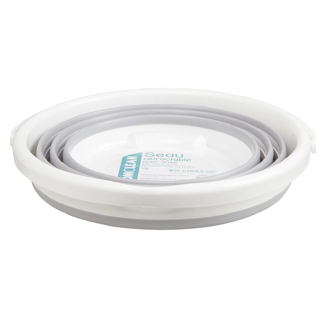 Seau r&eacute;tractable 10L