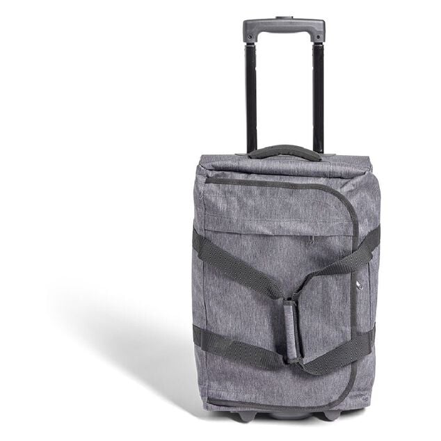Sac de voyage cabine trolley &agrave; roulettes gris 33L
