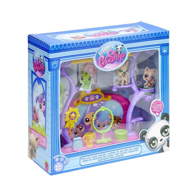 Jeu figurines Littlest petshop animaux avec accessoires 30,5x28x12,5cm