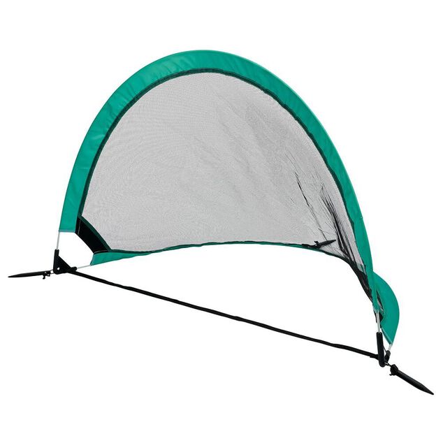 Cage de football pliable avec sac de transport 120xH60cm vert