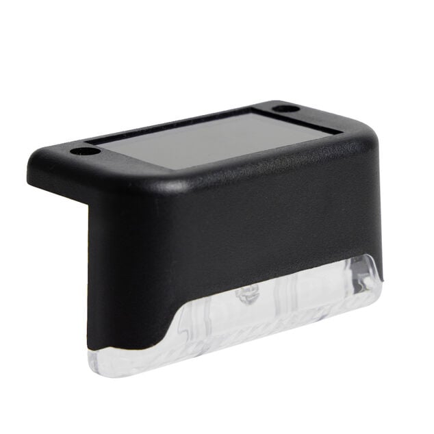 Lot de 3 lampes &eacute;clairage sol et escalier LED blanc froid