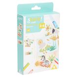 Activité image sable coloré x3