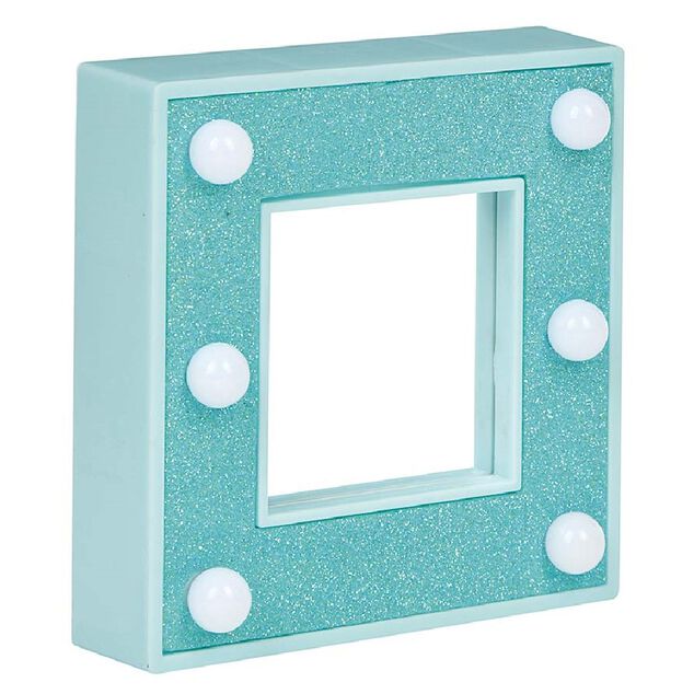 Miroir lumineux &agrave; paillettes