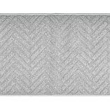 Tapis de cuisine XXL uni gris 57x180 cm