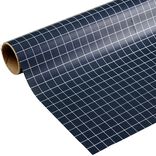 Toile cirée au mètre pvc motif quadrillage