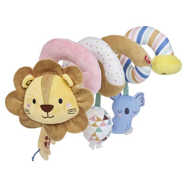 Spirale d'activit&eacute; pour b&eacute;b&eacute; avec papier bruissant