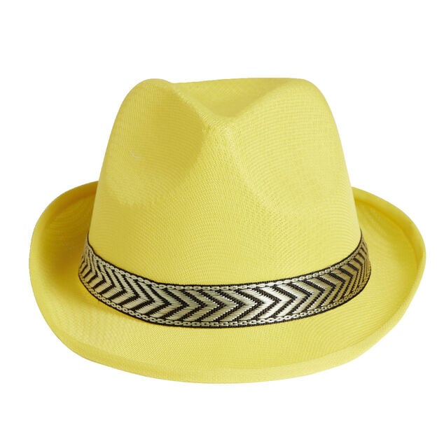 Chapeau fantaisie polyester flashy