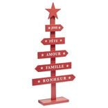 Sapin de Noël à poser en bois