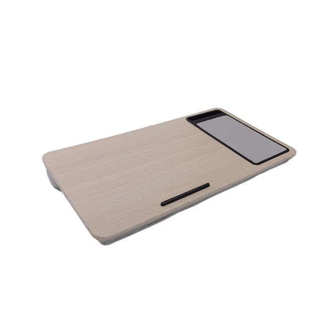 Support pour tablette ordinateur beige