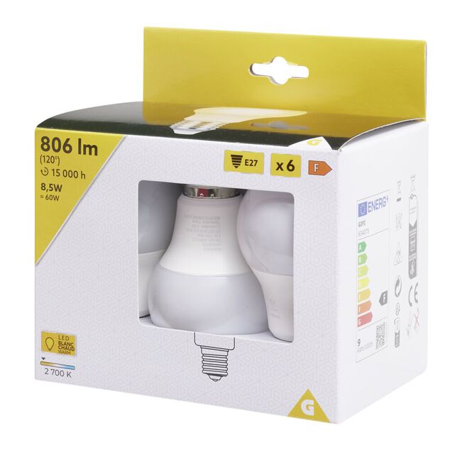Ampoule LED A60 E27 806lm 8,5W