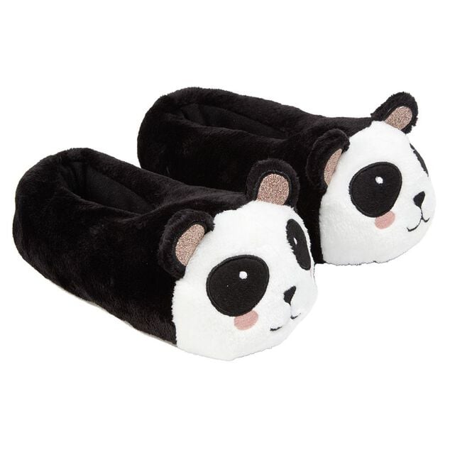 Chaussons panda femme