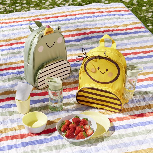 Sac fra&icirc;cheur enfant 5L design abeille 22,5x8,5xH28,5cm