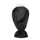 Gratte givre avec gant de protection noir
