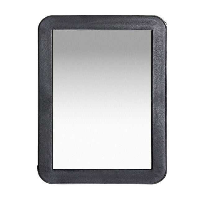 Miroir rectangulaire noir 13,5xH17,5cm