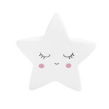 Veilleuse à LED ourson/lune/étoile H12,5cm-3 modèles