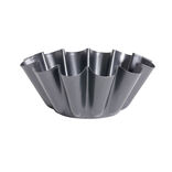 Moule à brioche métal noir Ø23xH6,5cm