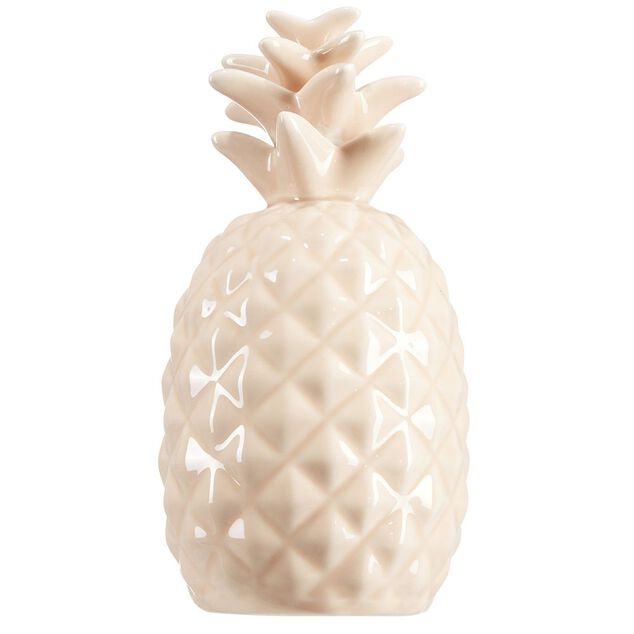 Ananas d&eacute;co en c&eacute;ramique H16,5 cm