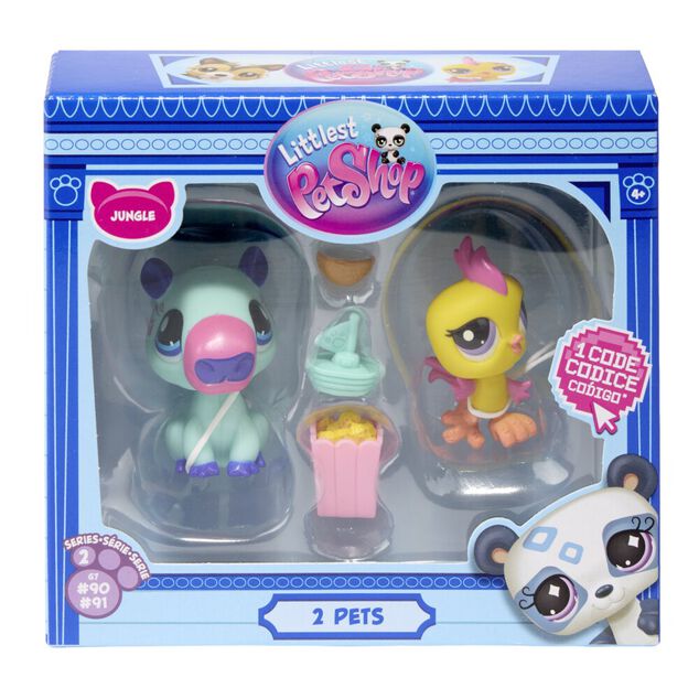 Figurine My Little Pet Shop avec accessoires (4 mod&egrave;les)