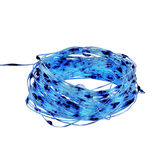 Guirlande électrique cuivre 200 microLED 20m d'éclairage blanc chaud