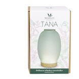 Diffuseur huile essentielle Mess&eacute;gu&eacute; en verre opaque &Oslash;17xH25cm