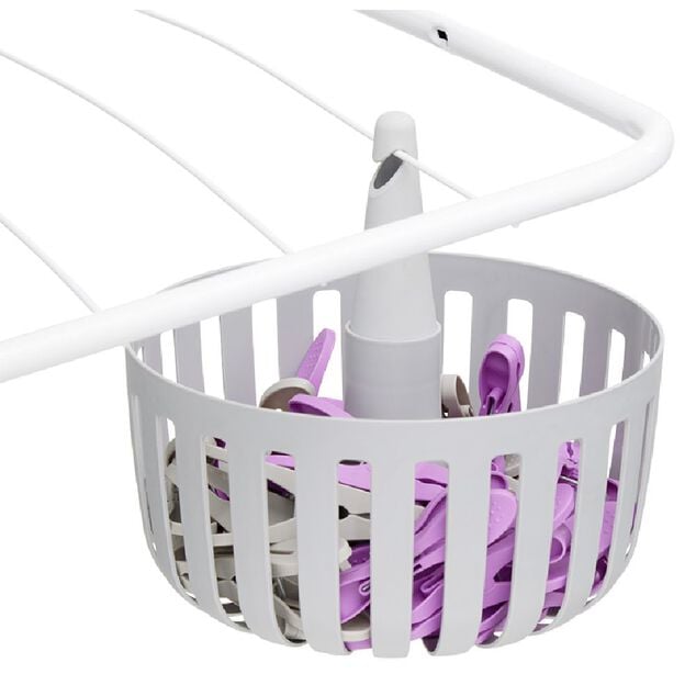 Pince &agrave; linge x30 avec panier