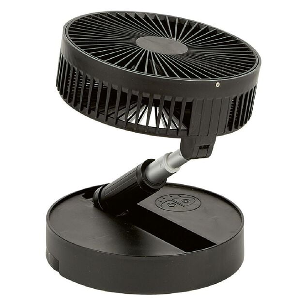 Ventilateur t&eacute;lescopique nomade noir