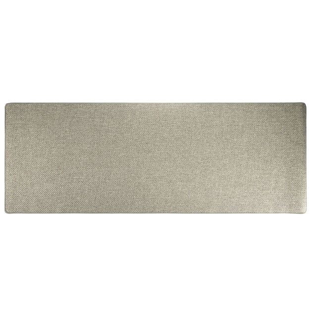 Tapis de cuisine tissu bouclette marron 44x120cm