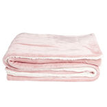 Plaid pilou pilou rose 127x152cm