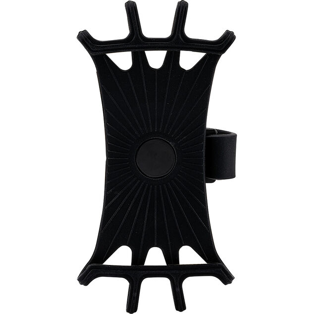 Support de t&eacute;l&eacute;phone pour v&eacute;lo plastique noir