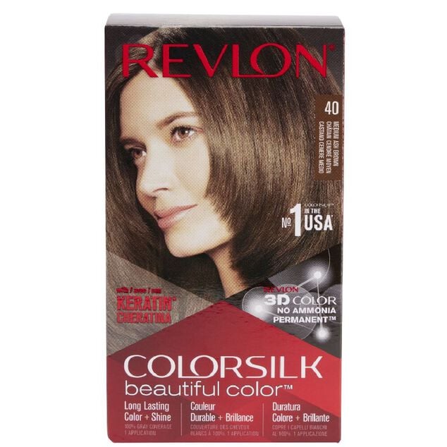 Coloration cheveux  Chatain cendr&eacute; moyen 40 Revlon