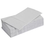 Serviette range couverts 40cm gris x20